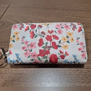 Beautiful Nanette Lepore Floral Zip Around Wallet